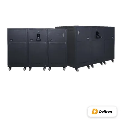 Deltron SVR 300 200-3000 kVA servo voltage regulator