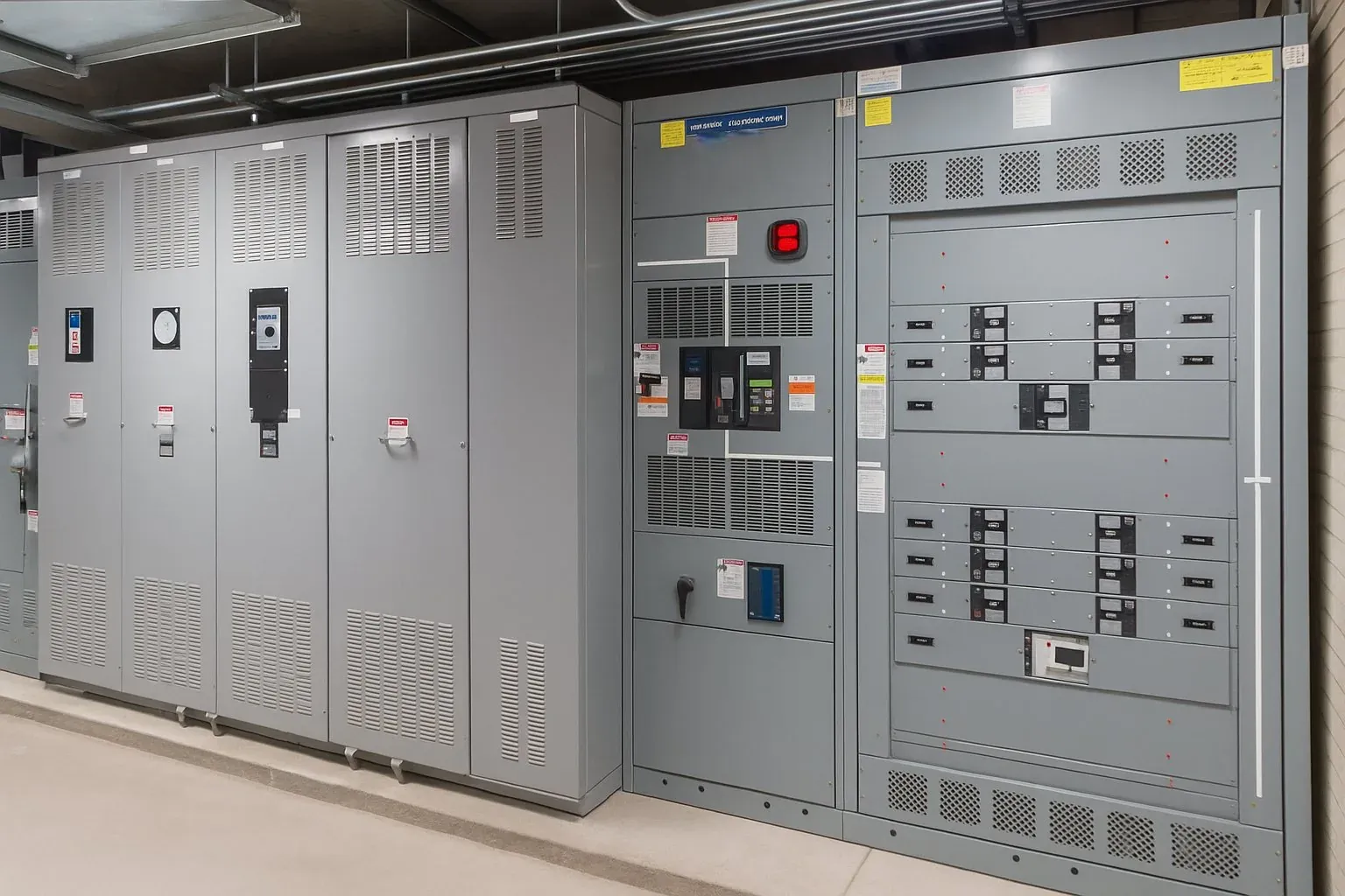 Deltron electrical panel and switchboard